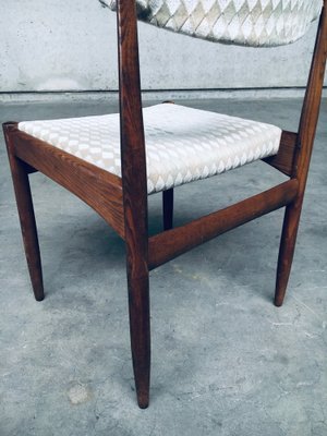 Mid-Century Scandinavian Teak Dining Chair Set, 1960s, Set of 6-RQV-1152730