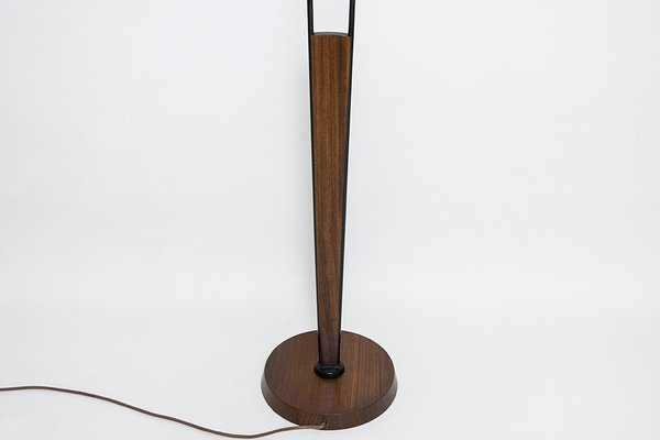 Mid-Century Scandinavian Teak Floor Lamp, 1950s-URD-1107685