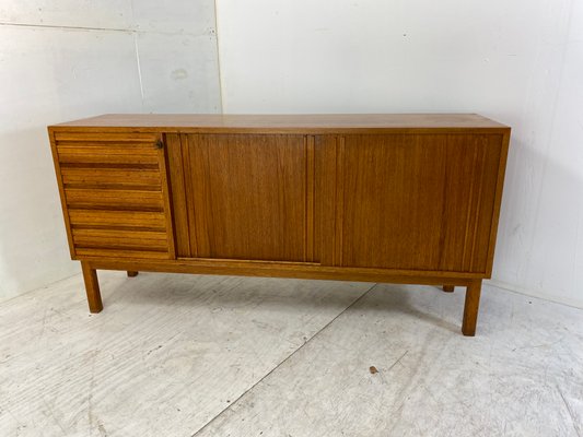 Mid-Century Scandinavian Teak Sideboard, 1950s-DE-1361866