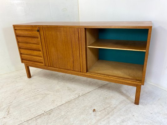 Mid-Century Scandinavian Teak Sideboard, 1950s-DE-1361866