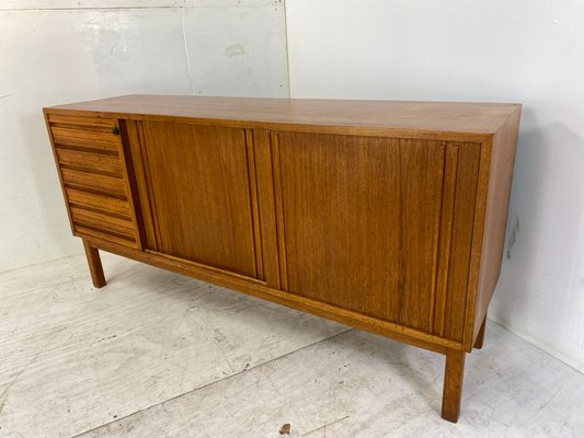 Mid-Century Scandinavian Teak Sideboard, 1950s-DE-1361866