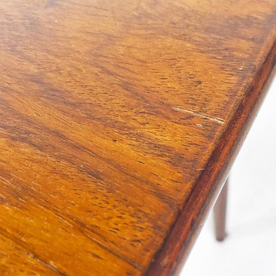 Mid-Century Scandinavian Wooden Table with Central Drawer, 1960s-GDD-1776509