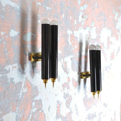 Mid-Century Sconces from Lumiere, Set of 6-JQO-829728