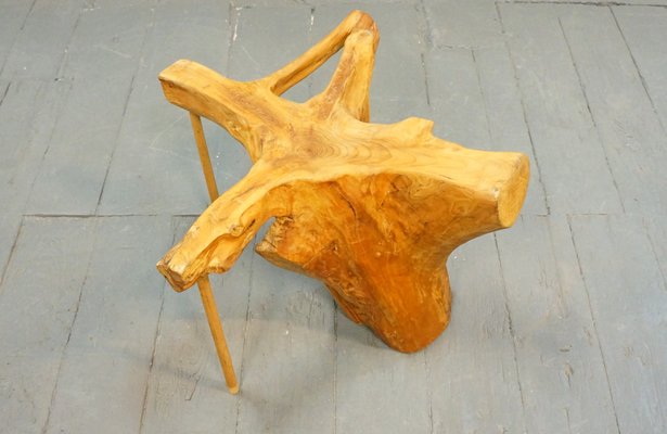 Mid-Century Sculpture Wood Coffee Table, 1950s-QFD-883184