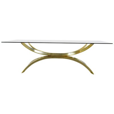 Mid-Century Sculptured Coffee Table in Style of Osvaldo Borsani, Italy, 1970s-EHE-1285966