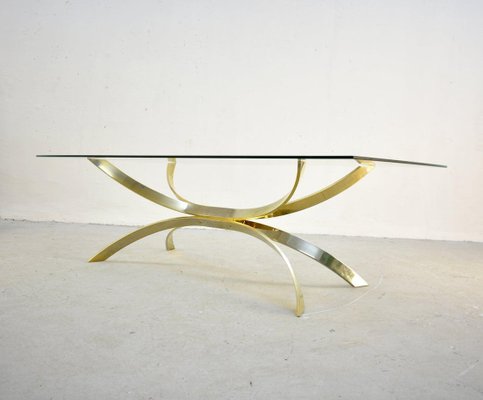 Mid-Century Sculptured Coffee Table in Style of Osvaldo Borsani, Italy, 1970s-EHE-1285966