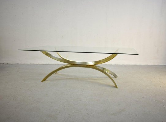 Mid-Century Sculptured Coffee Table in Style of Osvaldo Borsani, Italy, 1970s-EHE-1285966