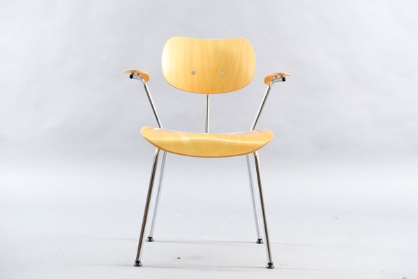 Mid-Century SE68 Chair with Armrests by Egon Eiermann for Wilde+Spieth-CIP-833742