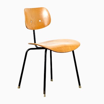 Mid-Century SE68 Side Chair with Black Base by Egon Eiermann for Wilde+Spieth-CIP-980447