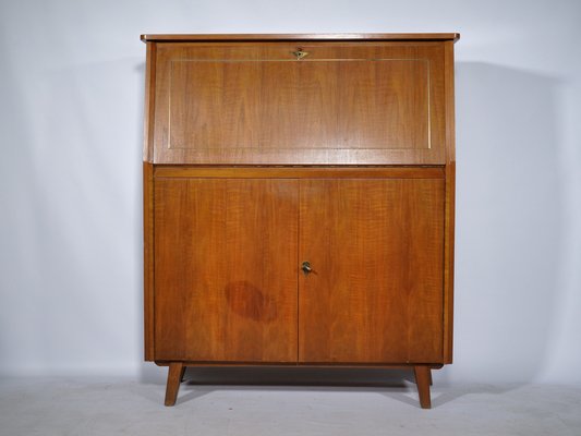 Mid-Century Secretary in Walnt by Ludwig Tiemann, 1960s-LVS-1730287