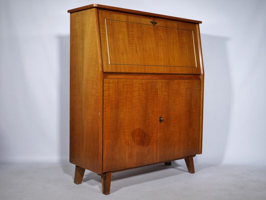 Mid-Century Secretary in Walnt by Ludwig Tiemann, 1960s-LVS-1730287