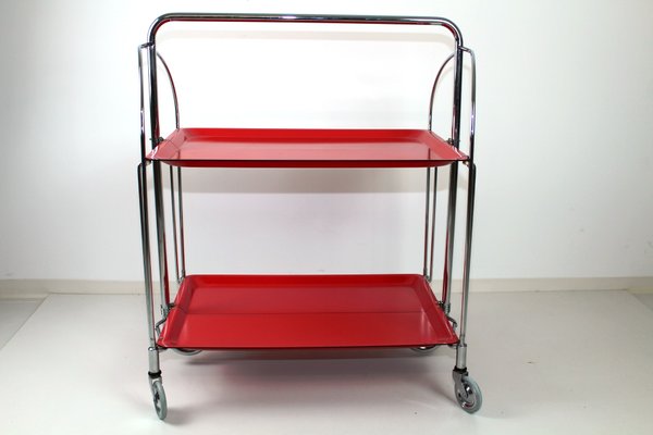 Mid-Century Serving Trolley from Bremshey Solingen-ZWH-576510