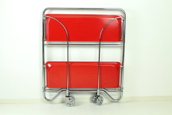 Mid-Century Serving Trolley from Bremshey Solingen-ZWH-576510