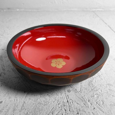 Mid-Century Shōwa Wooden Urushi Bowl, Japan, 1970s-DWL-1799440