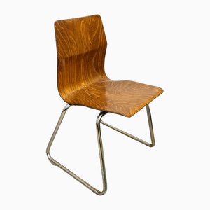 Mid-Century Side Chair with Chrome-Plated Frame from Flötotto, 1960s-RZY-1808059