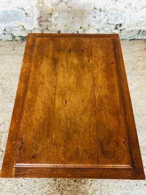 Mid-Century Side Table with Compass Legs, 1960s-OJT-1001308