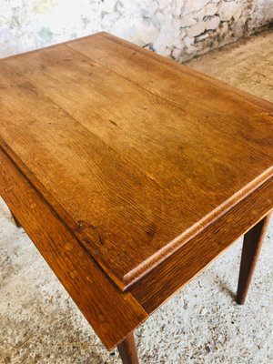 Mid-Century Side Table with Compass Legs, 1960s-OJT-1001308