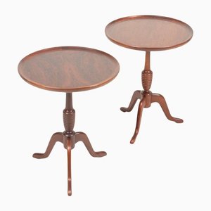 Mid-Century Side Tables in Rosewood, Denmark, 1950s, Set of 2-FK-1133214