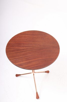 Mid-Century Side Tables in Teak and Mahogany by Albert Larsson from Alberts Tibro, 1960s, Set of 2-FK-1172420