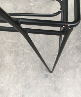 Mid-Century Side Tray Table-UAH-558912