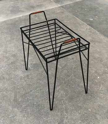 Mid-Century Side Tray Table-UAH-558912