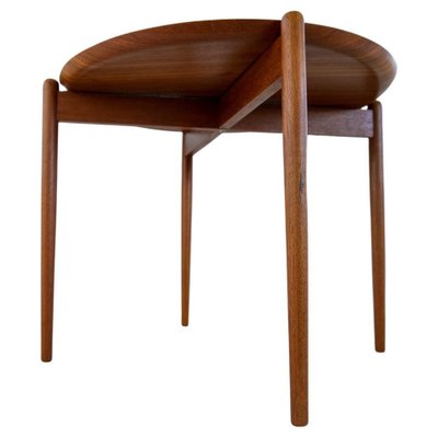 Mid-Century Side Tray Table in Teak, Sweden, 1960s-UYK-1419063