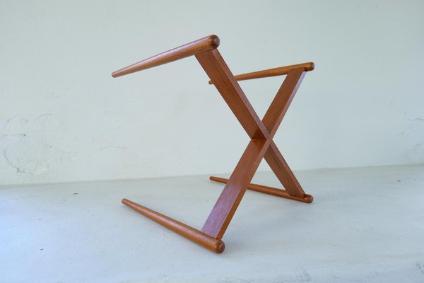 Mid-Century Side Tray Table in Teak, Sweden, 1960s-UYK-1419063