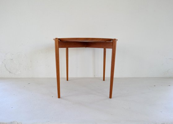 Mid-Century Side Tray Table in Teak, Sweden, 1960s-UYK-1419063