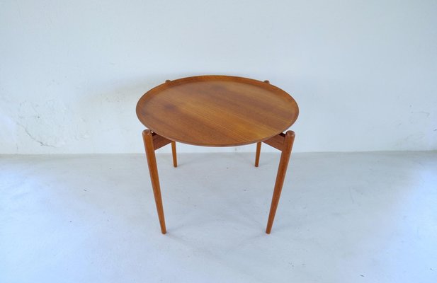 Mid-Century Side Tray Table in Teak, Sweden, 1960s-UYK-1419063