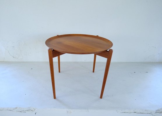 Mid-Century Side Tray Table in Teak, Sweden, 1960s-UYK-1419063