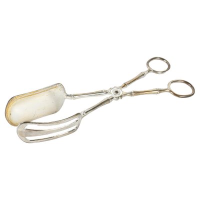 Mid-Century Silver-Plated Cake Server-WFS-1799833