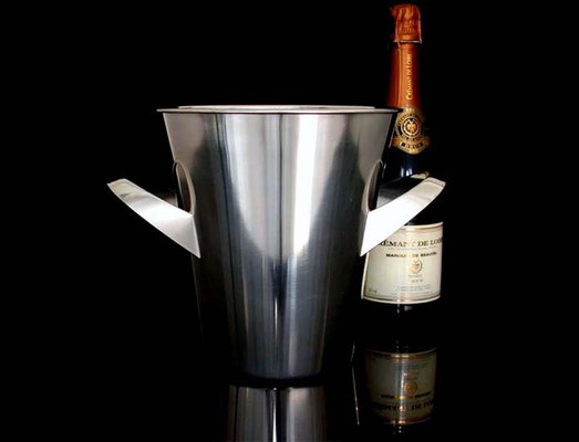 Mid-Century Silver-Plated Ice Bucket Wine Cooler by Kurt Mayer for WMF, 1950s-OE-897858