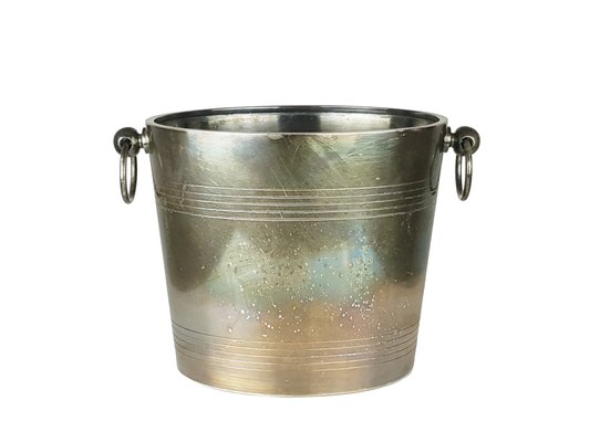 Mid-Century Silver-Plated Metal Ice Bucket from Christofle-RD-2020513