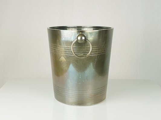 Mid-Century Silver-Plated Metal Ice Bucket from Christofle-RD-2020513