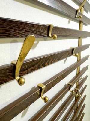 Mid-Century Slatted Coat Rack by Jules Wabbes, 1950s-FGA-1804883