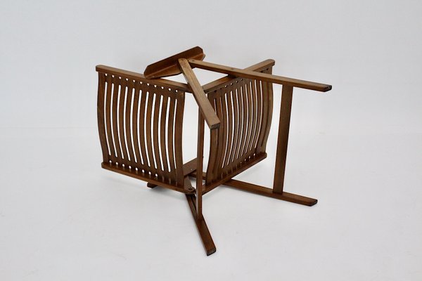 Mid-Century Slovenian Folding Armchairs by Niko Kralj, 1952, Set of 2-NB-770458