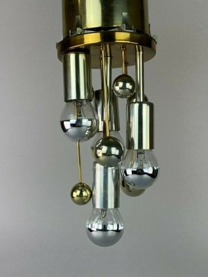 Mid-Century Space Age Ball Ceiling Lamp in Glass from Doria Leuchten-EJL-1138457