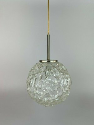 Mid-Century Space Age Ball Ceiling Lamp in Glass from Hillebrand-EJL-1138284