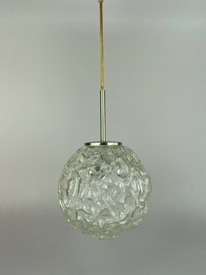 Mid-Century Space Age Ball Ceiling Lamp in Glass from Hillebrand-EJL-1138284