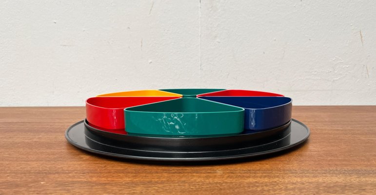 Mid-Century Space Age Bowls and Tray Set from Emsa, 1960s, Set of 7-UAH-1796031