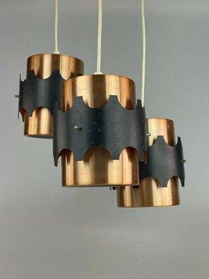 Mid-Century Space Age Cascading Ceiling Lamp in Metal from VEB Deutsche Werkstätten Hellerau-EJL-1138504