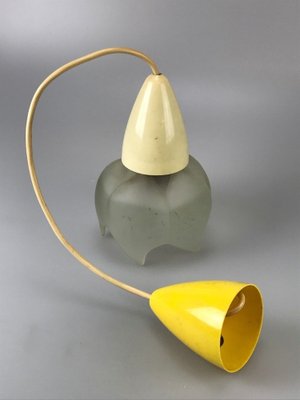 Mid-Century Space Age Ceiling Lamp in Glass from Erco-EJL-1323769