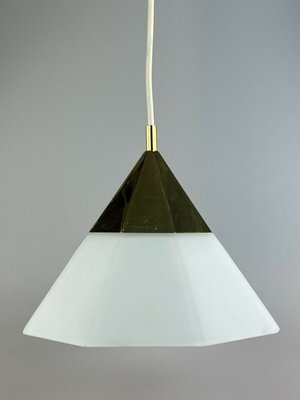 Mid-Century Space Age Ceiling Lamp in Glass from Limburg-EJL-1140678