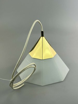 Mid-Century Space Age Ceiling Lamp in Glass from Limburg-EJL-1140678