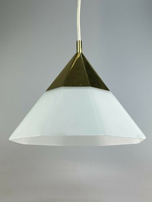 Mid-Century Space Age Ceiling Lamp in Glass from Limburg-EJL-1140678