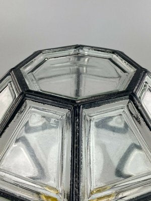 Mid-Century Space Age Ceiling Lamp in Glass from Limburg-EJL-1140857