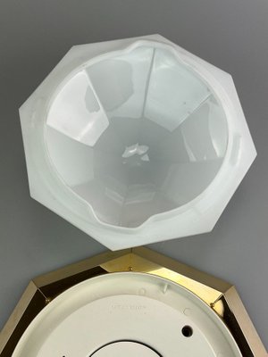 Mid-Century Space Age Ceiling Lamp in Glass from Limburg Glashütte, 1960s or 1970s-EJL-1368520