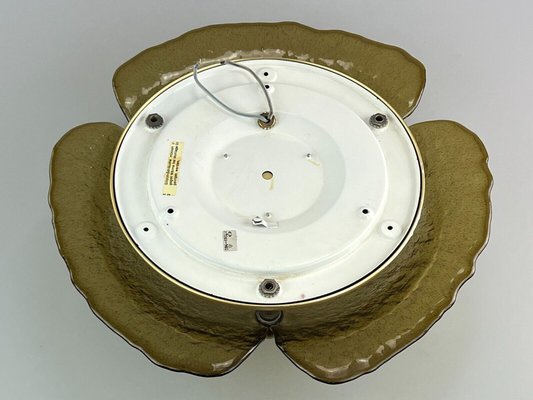 Mid-Century Space Age Ceiling Lamp in Glass from Peill & Putzler, 1970s-EJL-1368514