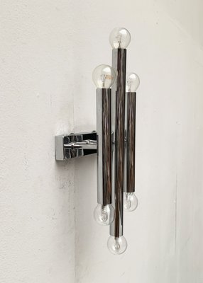 Mid-Century Space Age Chrome Wall Lamp-UAH-1115364