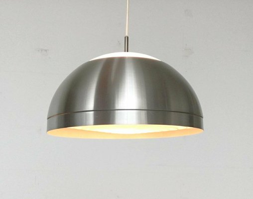 Mid-Century Space Age Danish Model P 232 L Globe Pendant Lamp by Svend Middelboe for Nordisk Solar, 1960s-UAH-2028126